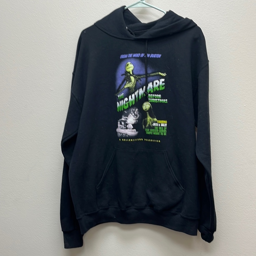 Hot Topic - Disney's Nightmare Before Christmas Hoodie - Unisex L